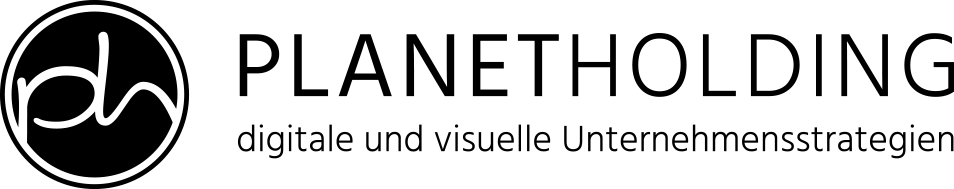 PLANETHOLDING_Logo_DigitaleUndVisuelleUnternehmenstrategien_horizon_black